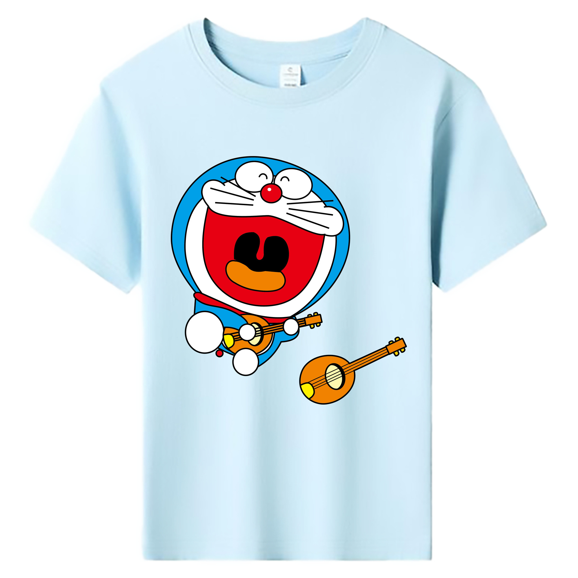 （画像用） ドラえもん Doraemon 綿100％キッズTシャツ（フロントプリント）
